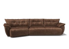 Modulax Octa Cosy Celine Brandy 2.5 Seater Right Arm Corner Left Sofa RRP £2499