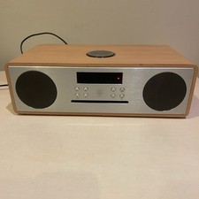 Majority Oakington DAB Radio CD Player USB Bluetooth Wood Finish