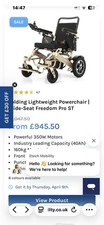 Folding electric wheelchair - folding,