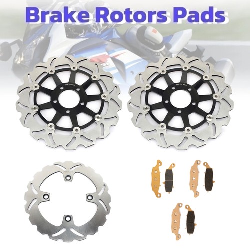 Front rear brake discs rotors - rear,