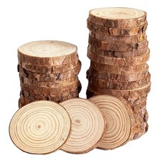 Natural Wood Slices 50pcs