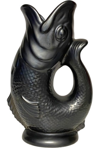 Dartmouth pottery black fish - pottery,