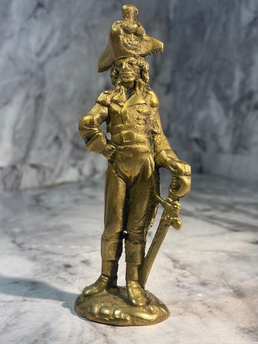 Vintage solid brass french - solid,