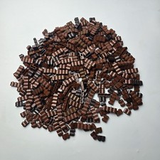 LEGO Brown Bricks Log Profile 1x2 1x4 Huge Bundle Parts 350g+