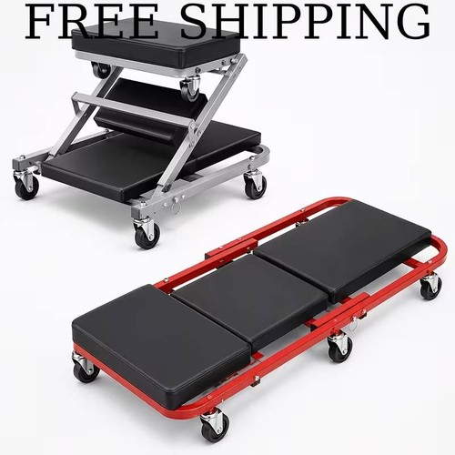 Folding car creeper 1 - folding,