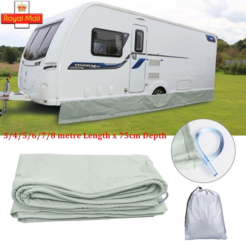 Caravan awning draught skirt - caravan,