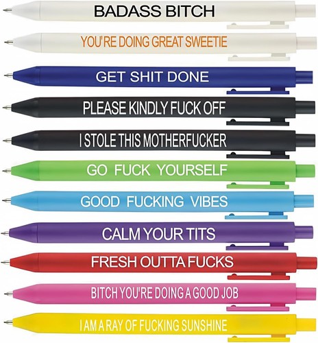 Cityhermit 11pcs funny pens - cityhermit,