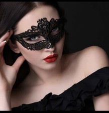 Sexy Lace Party Eye Mask BLACK