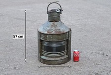 vintage ships lamp old original metal ships anchor PORT lamp light  FREE POST