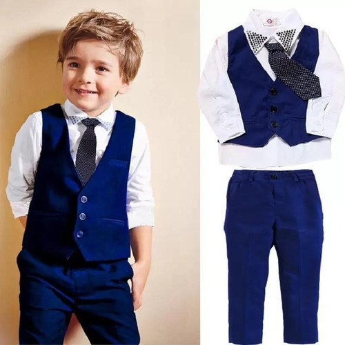 Boy suit - boy, blue