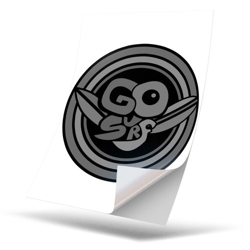 Vinyl sticker bw - x,