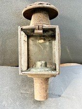 VINTAGE OLD STEAL HORSE CART / CARRIAGE STREET LAMP