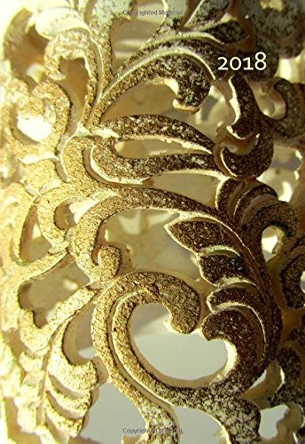 Mini kalender 2018 golden - mini,