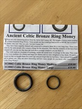 Celtic Bronze Ring Money Pair