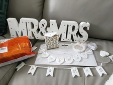 Selection Of Wedding Items, From Hen Night Accessories To Table Dressings.