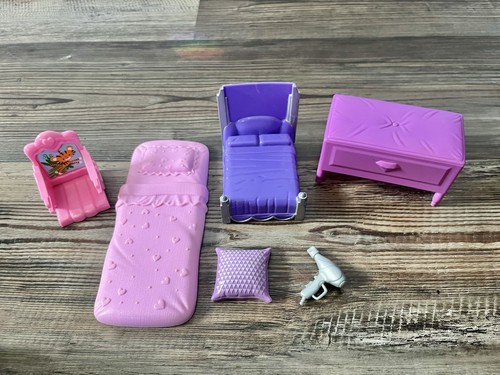 Bundle purple doll house - bundle,