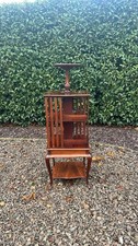 Edwardian Mahogany Revolving Bookcase