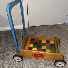 Vintage Good-Wood Push-Along