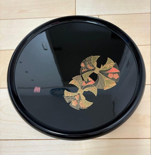 Japanese lacquerware tray - japanese,