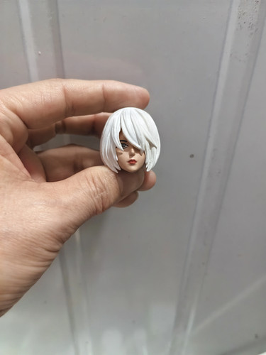 Custom female head sculpt - head,