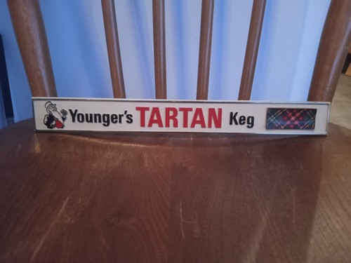Youngers tartan keg bitter - tartan,