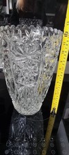 Large Crystal Vase 30cm High