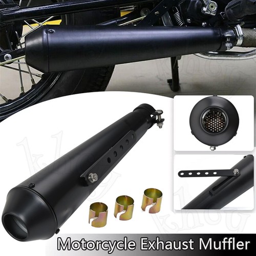 Black universal motorcycle - black,