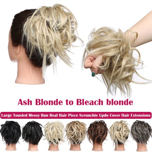 Messy bun hair piece - hair,