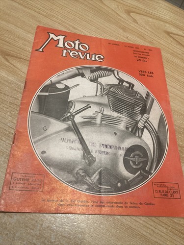 Magazine moto revue 1025 - magazine, 1951