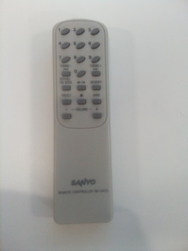 Genuine sanyo remote control - sanyo,