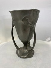 SMALL KAYSERZINN PEWTER 3 HANDLED VASE