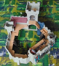 Playmobil Falcon Knight’s Castle 4866 with Knights & Siege Engines Incomplete