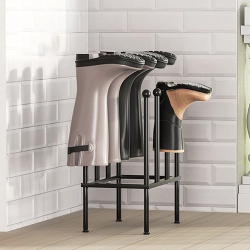 Metal wellington boot - boot, rack