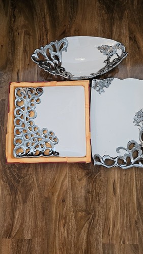 White silver decorative - silver,