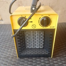 Benross 2kw Industrial Fan Heater - Yellow