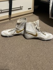 Nike White And Gold Hyper Ko