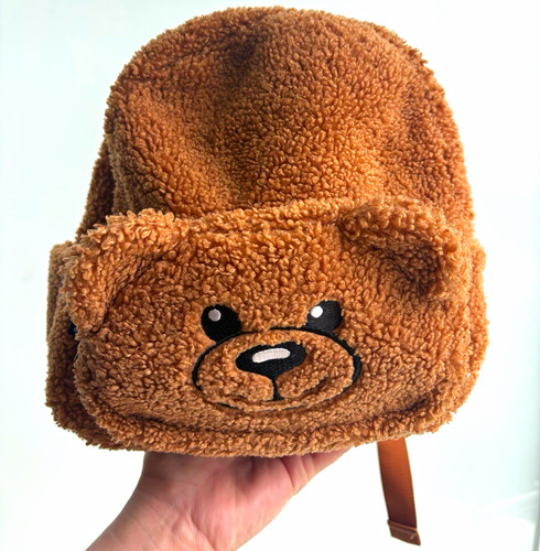 Moschino baby brown mini faux - baby,