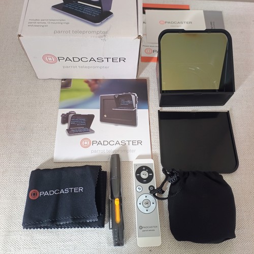 Padcaster parrot teleprompter - padcaster,