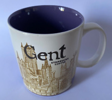 Gent Belgium Starbucks Coffee Global Icon City Collector Mug  16 oz /473 ml 2014