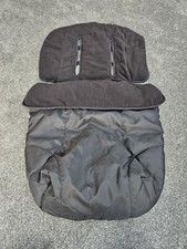 Mothercare Compact Cosytoe Universal Pushchair Footmuff - Black