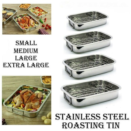 Stainless steel deep - steel, roasting