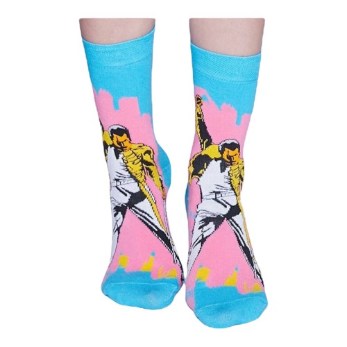 Freddie mercury socks - freddie, socks/gift