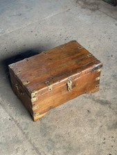Vintage Wooden Square Storage