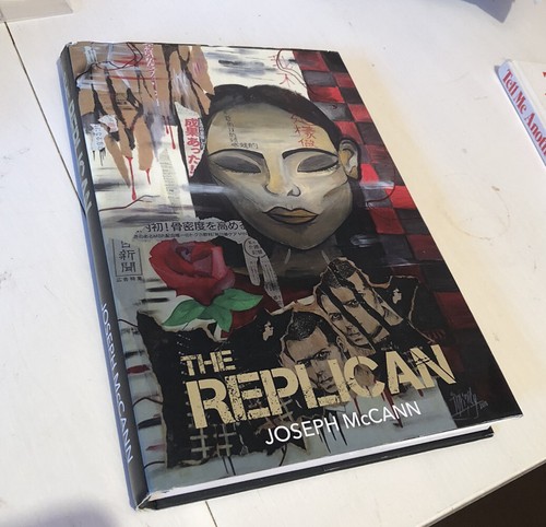 The replican signed hardback - replican,