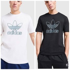 ADIDAS ORIGINALOUTLINE TREFOIL SHORT SLEEVE T-SHIRT BEST QUALITY SALE