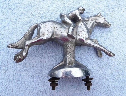 Jockey horse car - &, mascot