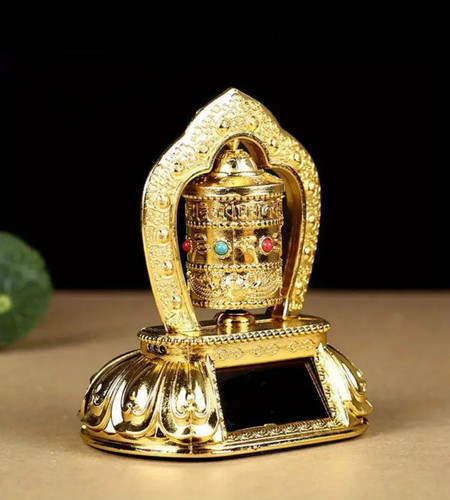 Tibet buddhist prayer wheel - tibet,