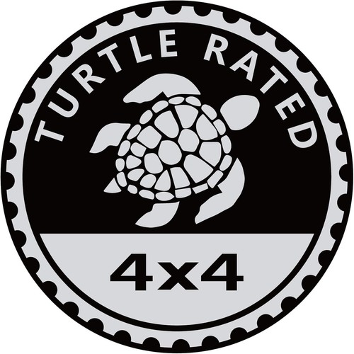 Turtle badge rated car emblem - turtle,