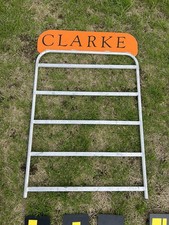 Large 4 Row Pit Board (Silver), Aluminium  - Race / Racing / Track Free UK Post