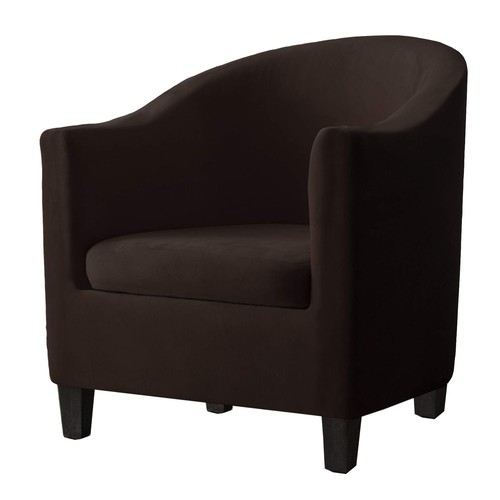 Piece velvet tub chair - velvet,